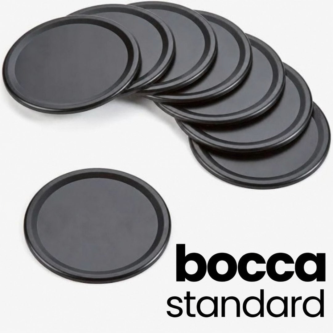 Chalkboard Top Mason Jar Lids (Regular - 12 set)